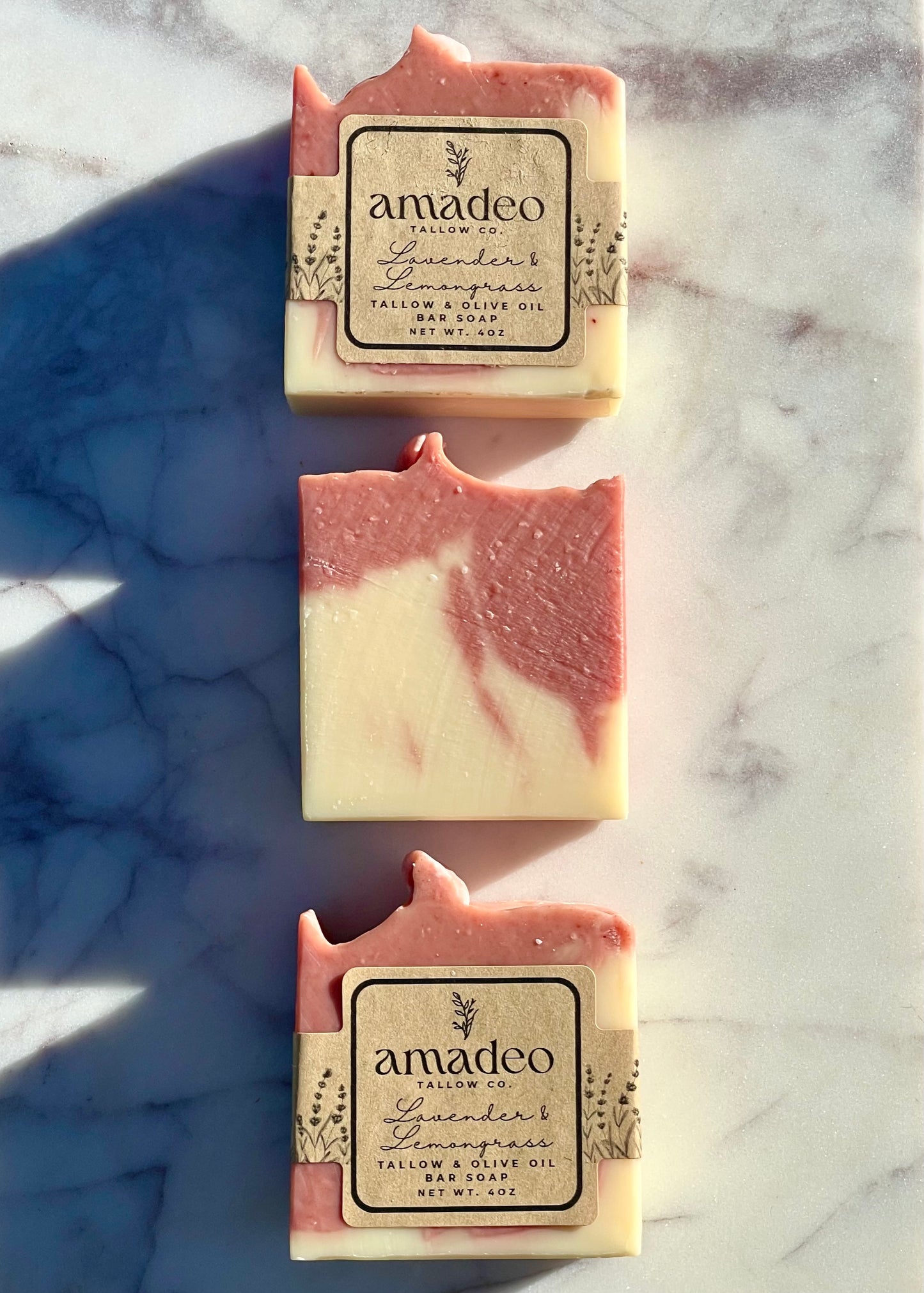 Lavender & Lemongrass Tallow Bar Soap