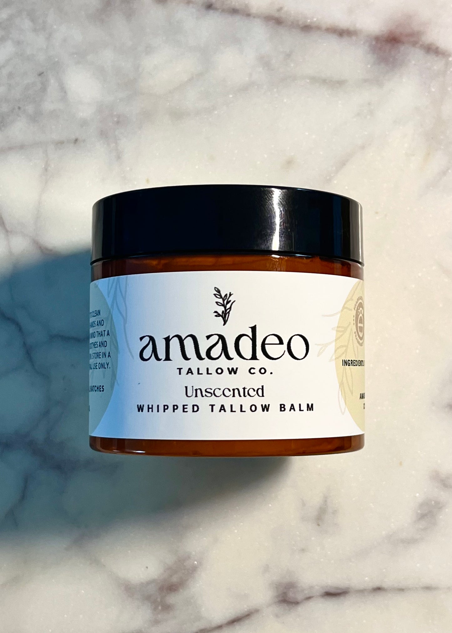 Unscented Whipped Tallow Balm